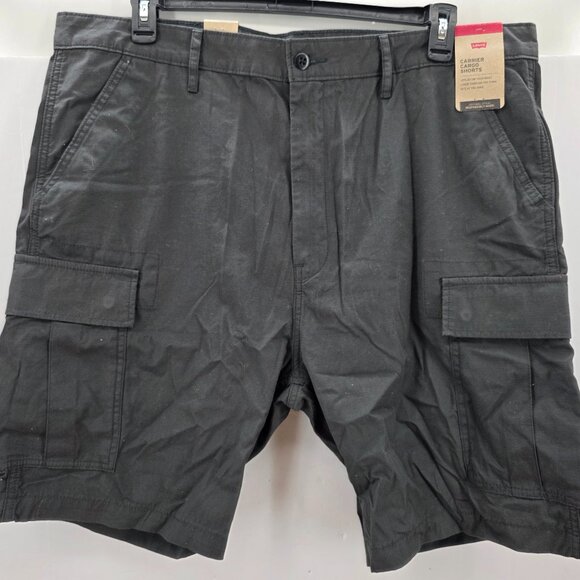 Levi's Mens Carrier Cargo Shorts Size 40 Gray 10" Inseam Outdoor Hiking - Picture 1 of 11